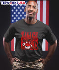 Labubu Savage Mode Horror - Adult & Kids T-Shirts, Sweatshirts & Hoodies apparel design preview 1