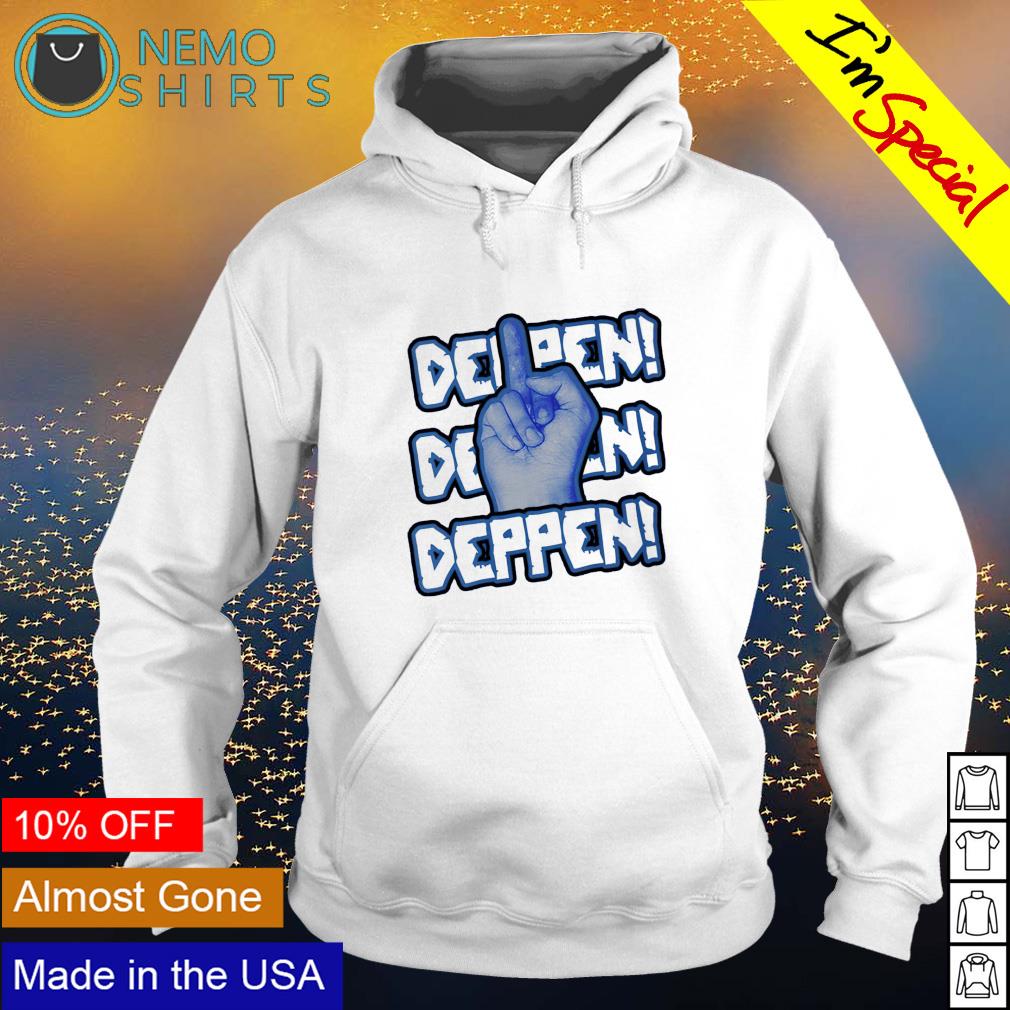 Tony Deppen middle finger up - Adult & Kids T-Shirts, Sweatshirts & Hoodies apparel design preview 2