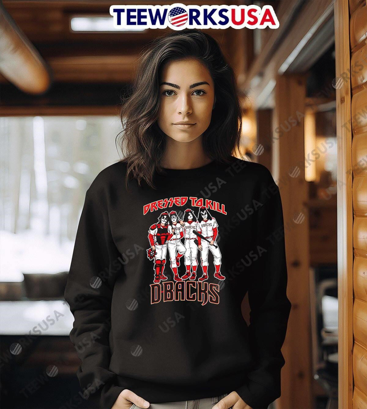 Arizona Diamondbacks Dressed to Kill - Adult & Kids T-Shirts, Sweatshirts & Hoodies apparel design preview 6