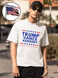 Trump Vance Kennedy rescue the public United America - Adult & Kids T-Shirts, Sweatshirts & Hoodies apparel design preview 1