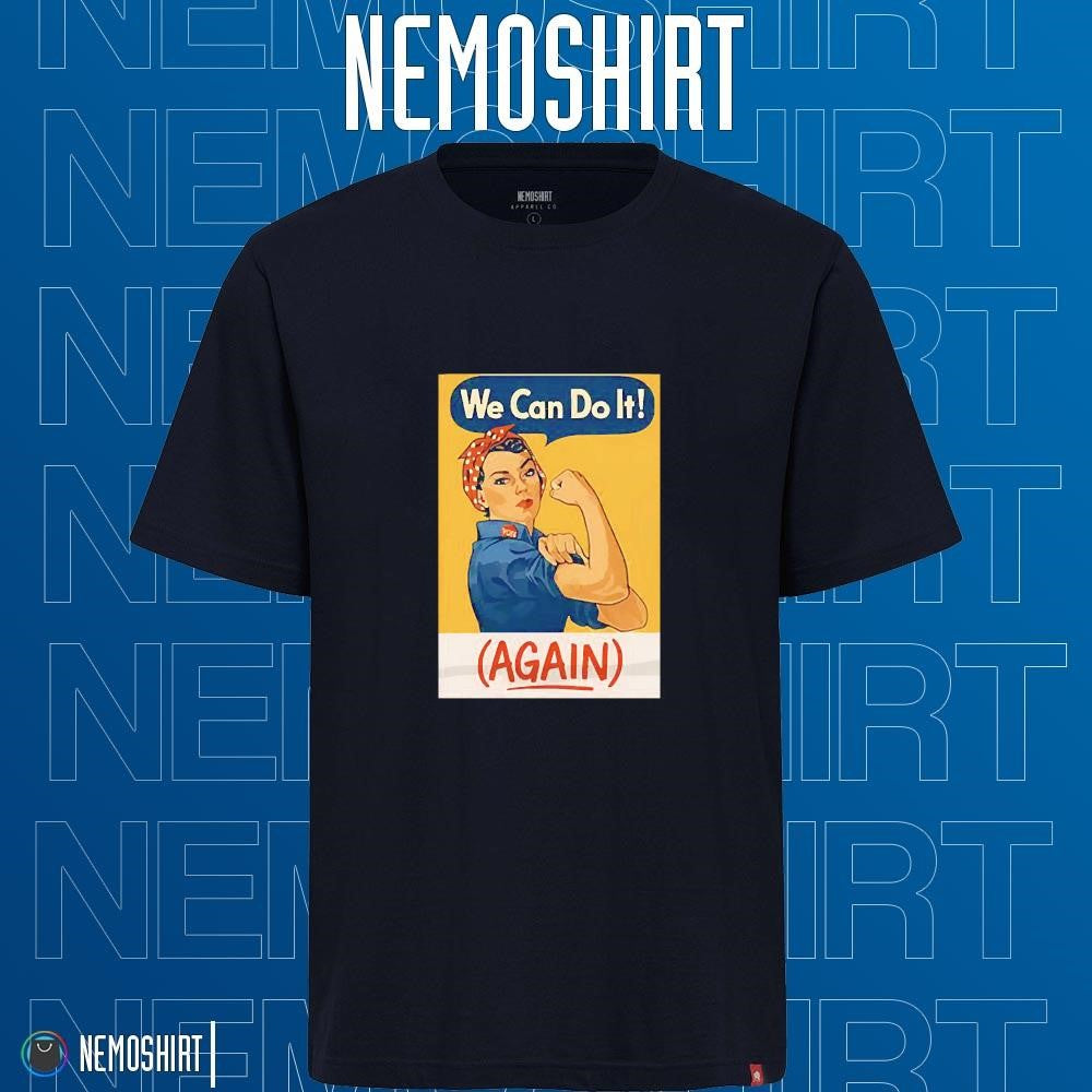 We can do it again Rosie the Riveter - Adult & Kids T-Shirts, Sweatshirts & Hoodies apparel design preview 1