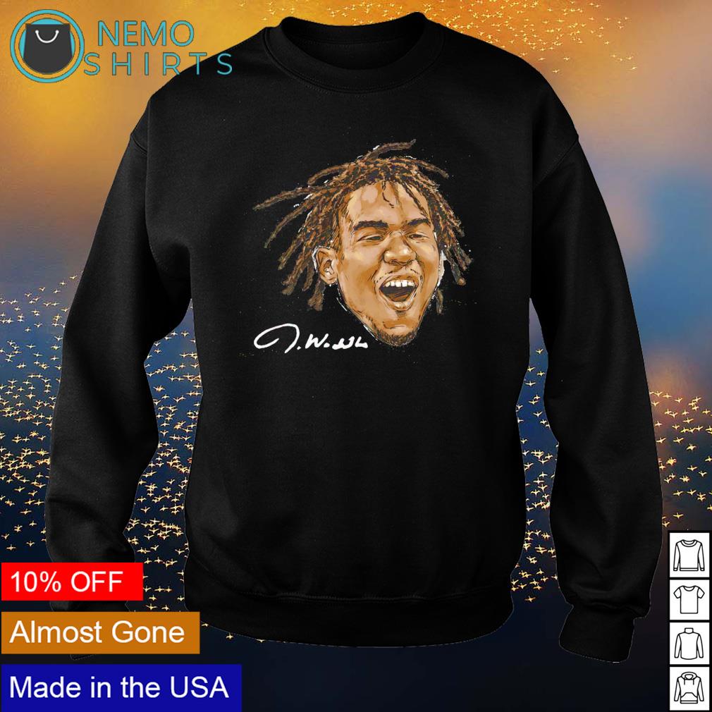 Miami Football Jaylen Waddle Portrait signature - Adult & Kids T-Shirts, Sweatshirts & Hoodies apparel design preview 4