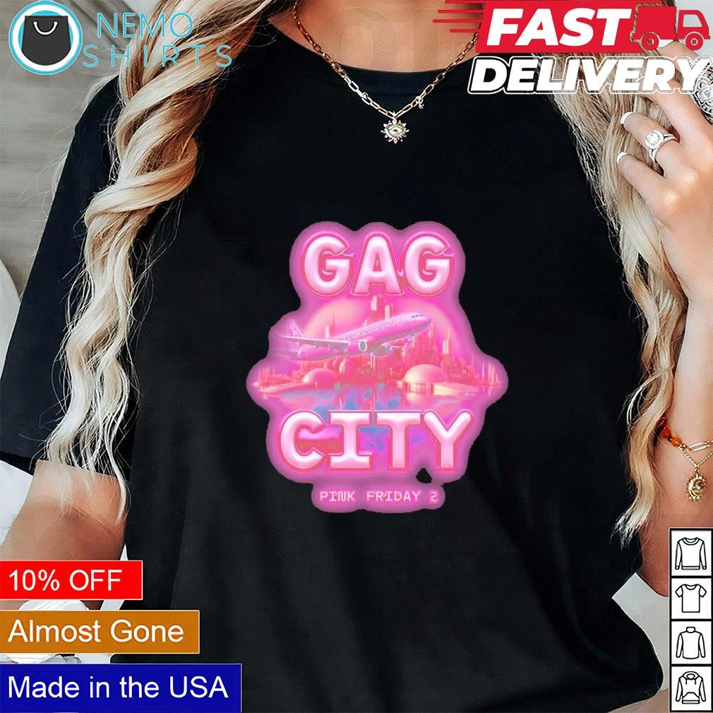 Pink Friday 2 Gag City - Adult & Kids T-Shirts, Sweatshirts & Hoodies apparel design preview 1
