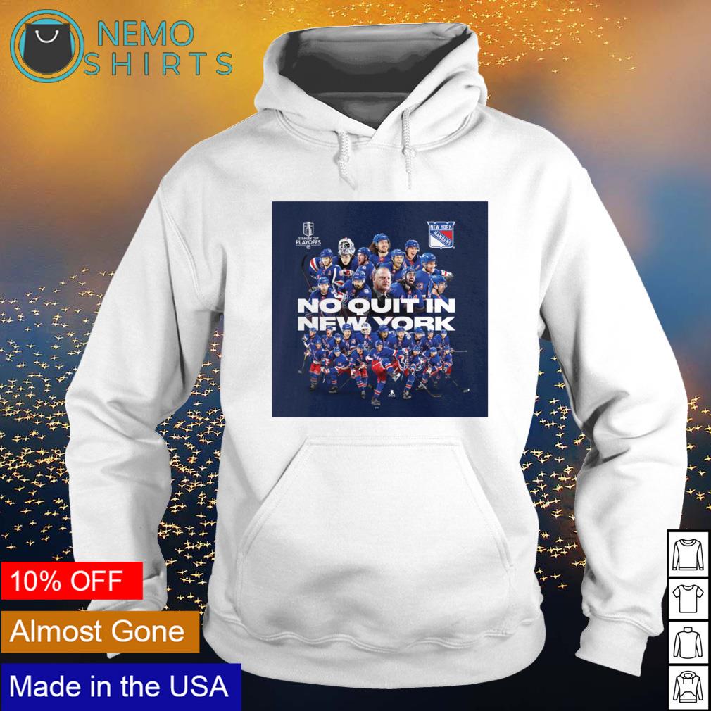 New York Rangers Stanley cup no quit in - Adult & Kids T-Shirts, Sweatshirts & Hoodies apparel design preview 2