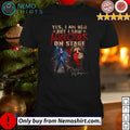 Yes I am old but saw Alice Cooper on stage signatures - Adult & Kids T-Shirts, Sweatshirts & Hoodies apparel design preview 1