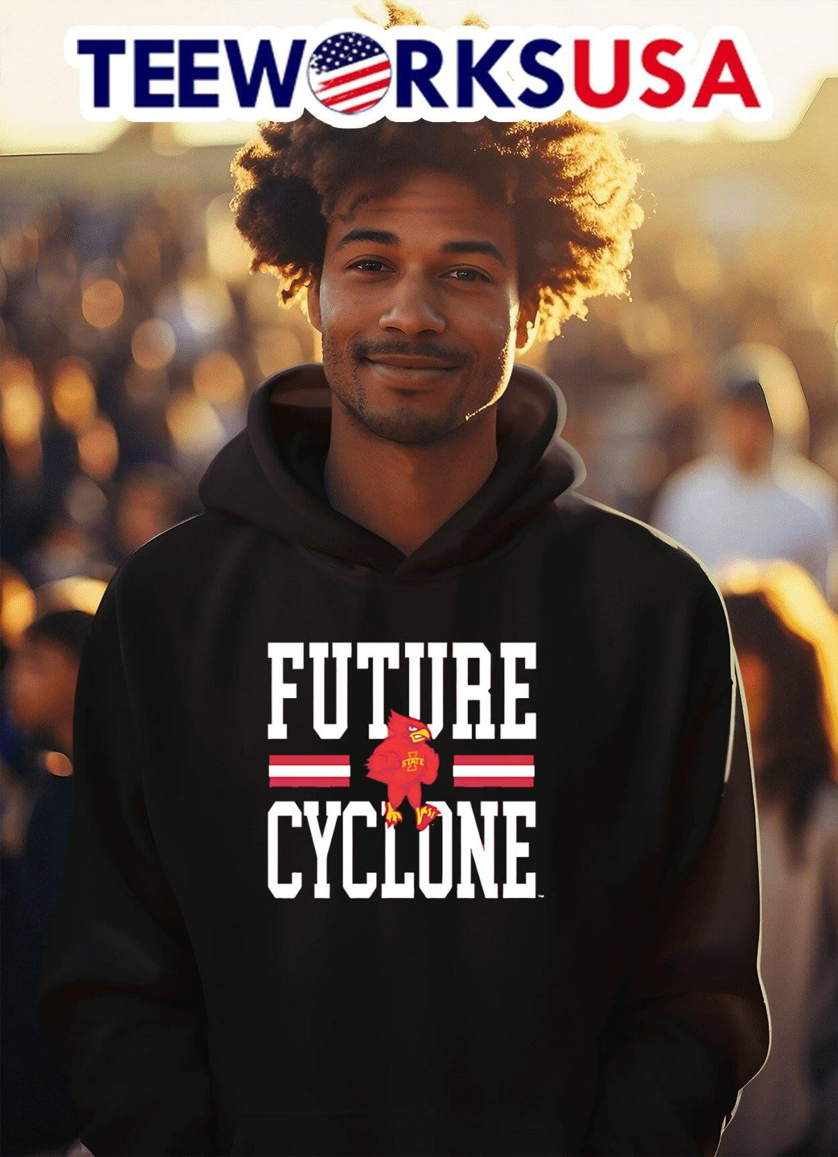 ISU Future Cyclone - Adult & Kids T-Shirts, Sweatshirts & Hoodies apparel design preview 2