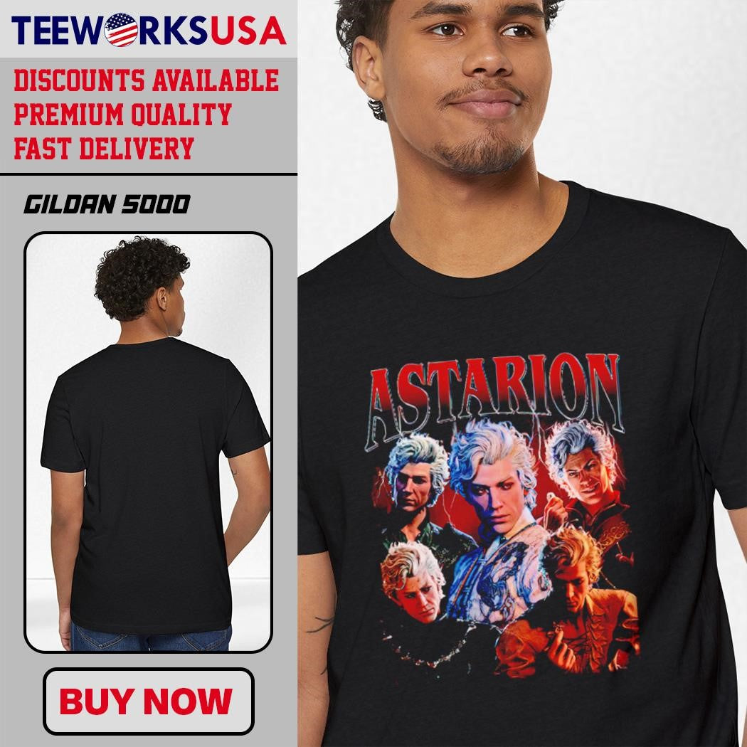 Astarion Baldur's Gate 3 limited Classic style - Adult & Kids T-Shirts, Sweatshirts & Hoodies apparel design preview 1