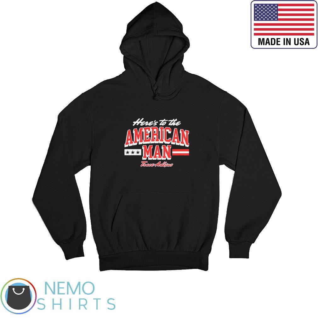 Here's to the American man - Adult & Kids T-Shirts, Sweatshirts & Hoodies apparel design preview 2