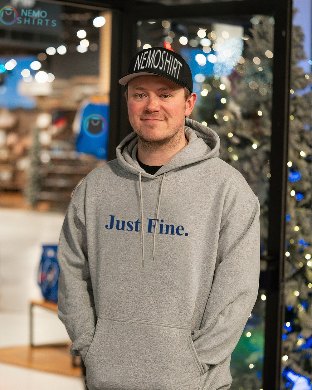 Just fine Michigan Wolverines football - Adult & Kids T-Shirts, Sweatshirts & Hoodies apparel design preview 3