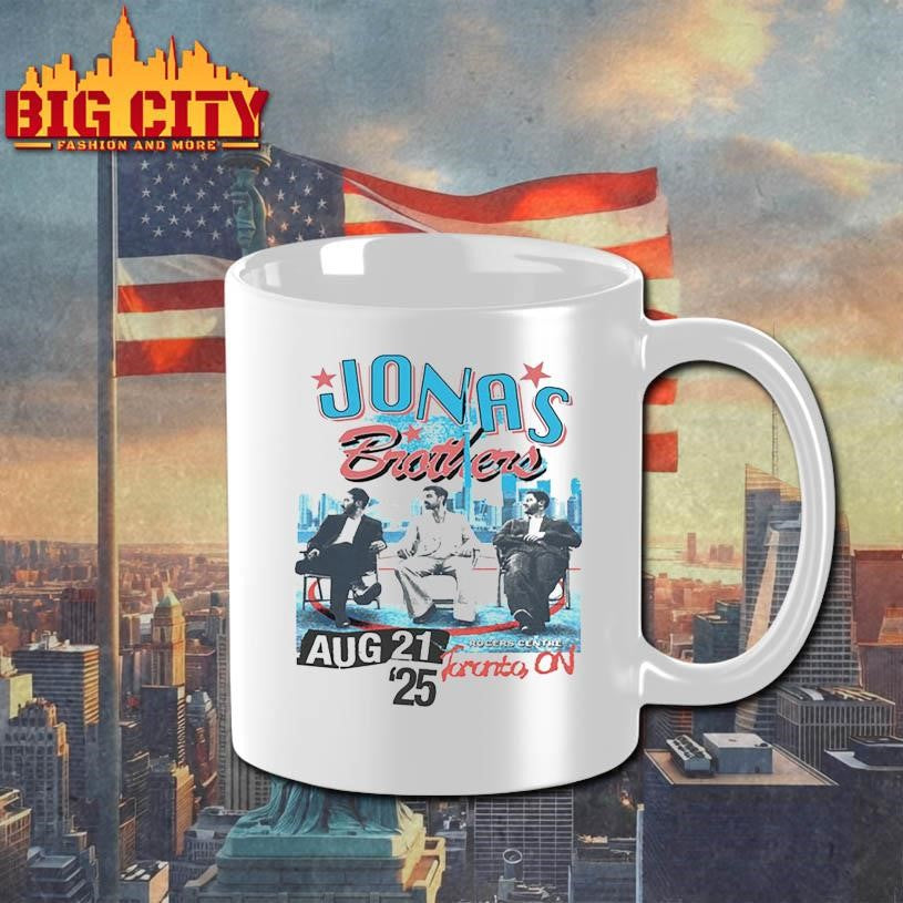 Jonas Brothers Tour Toronto, Canada 2025 - Adult & Kids T-Shirts, Sweatshirts & Hoodies apparel design preview 3