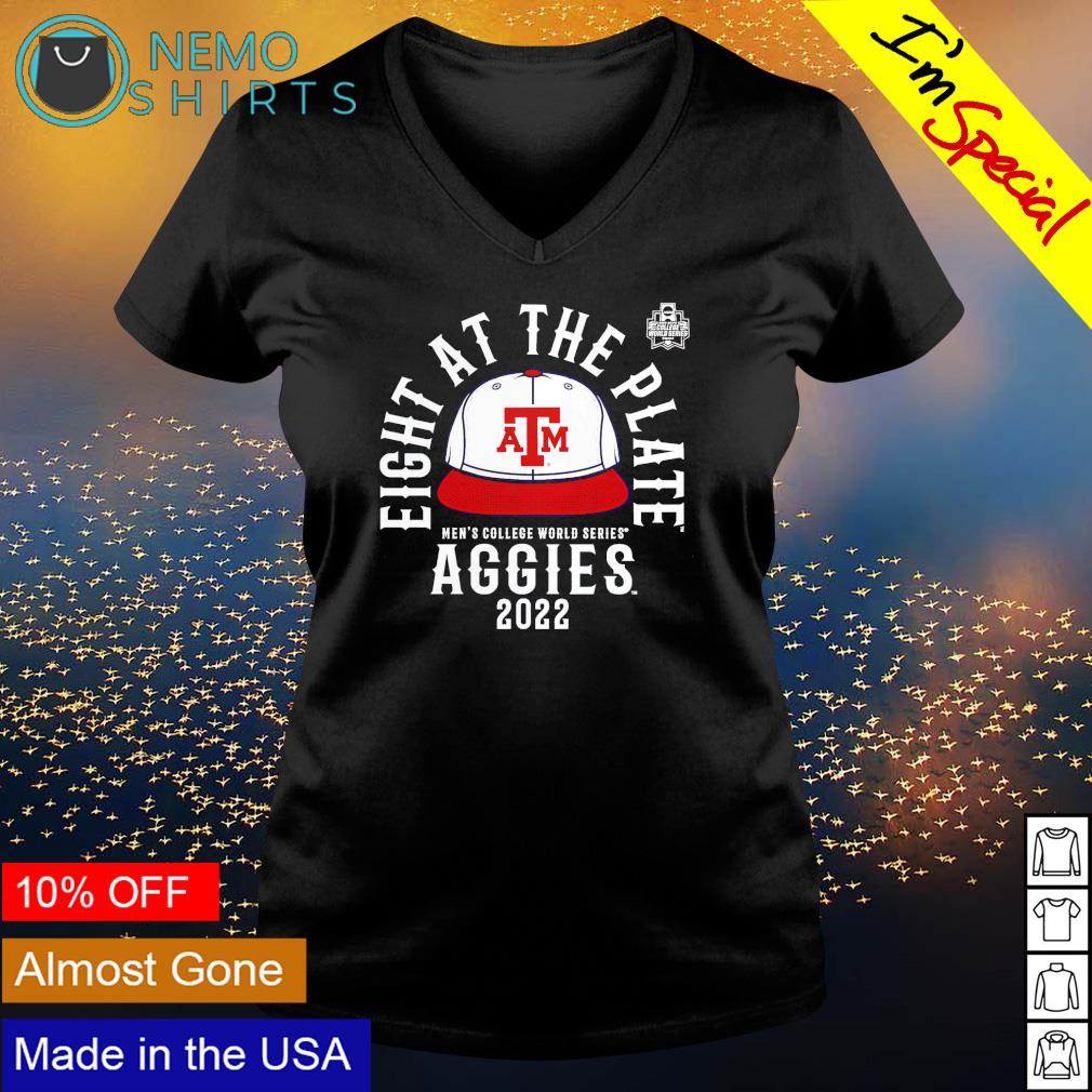 Texas A&M Aggies 2022 eight at the plate men's - Adult & Kids T-Shirts, Sweatshirts & Hoodies apparel design preview 5