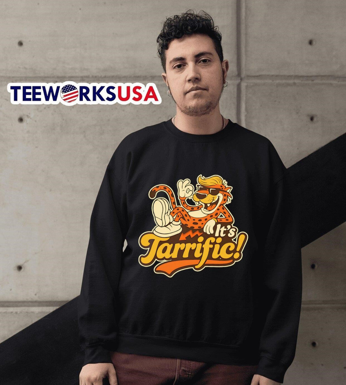 Tarrific leopard - Adult & Kids T-Shirts, Sweatshirts & Hoodies apparel design preview 6