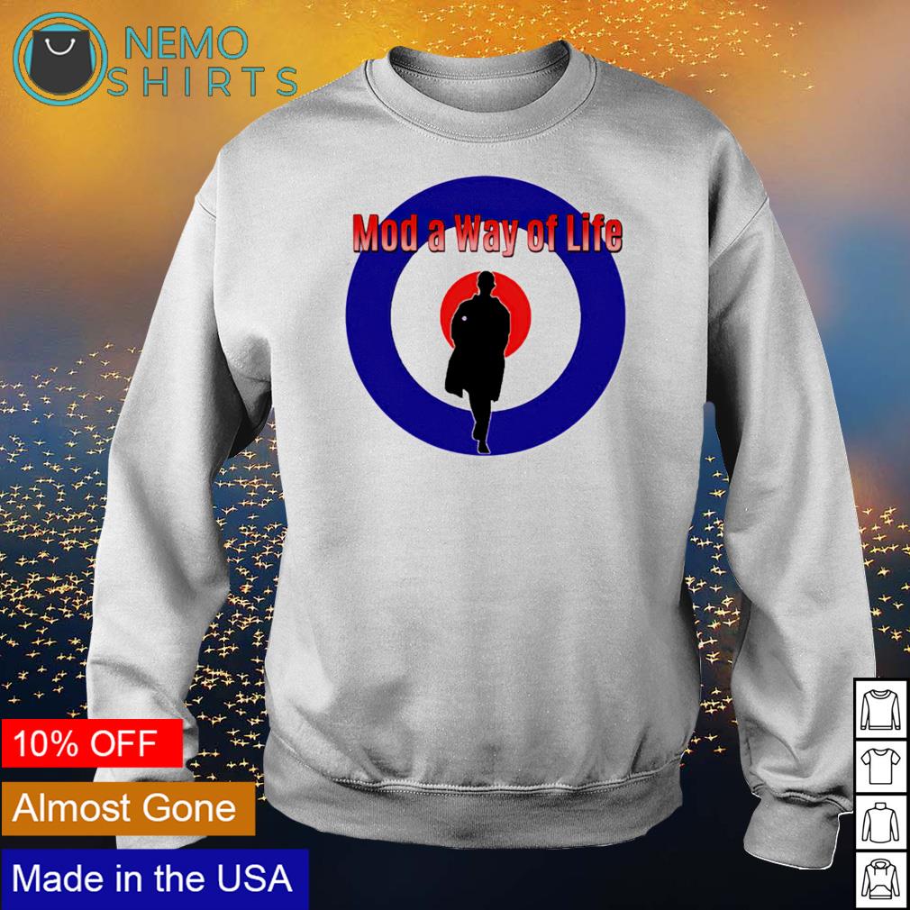 Mod a way of life - Adult & Kids T-Shirts, Sweatshirts & Hoodies apparel design preview 4