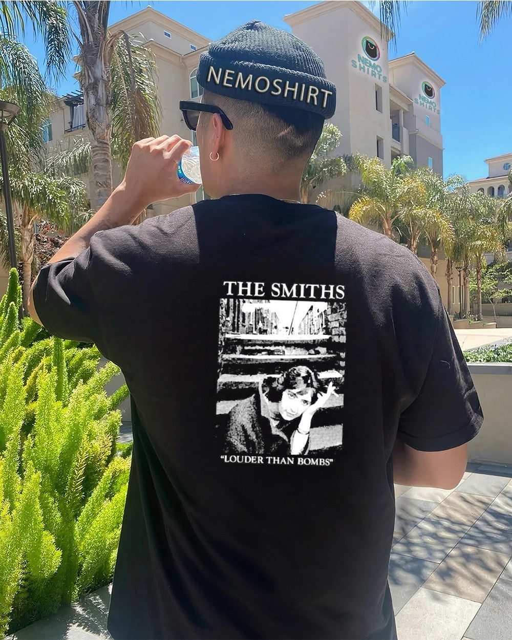 The smiths Louder Than Bombs smoking - Adult & Kids T-Shirts, Sweatshirts & Hoodies apparel design preview 4