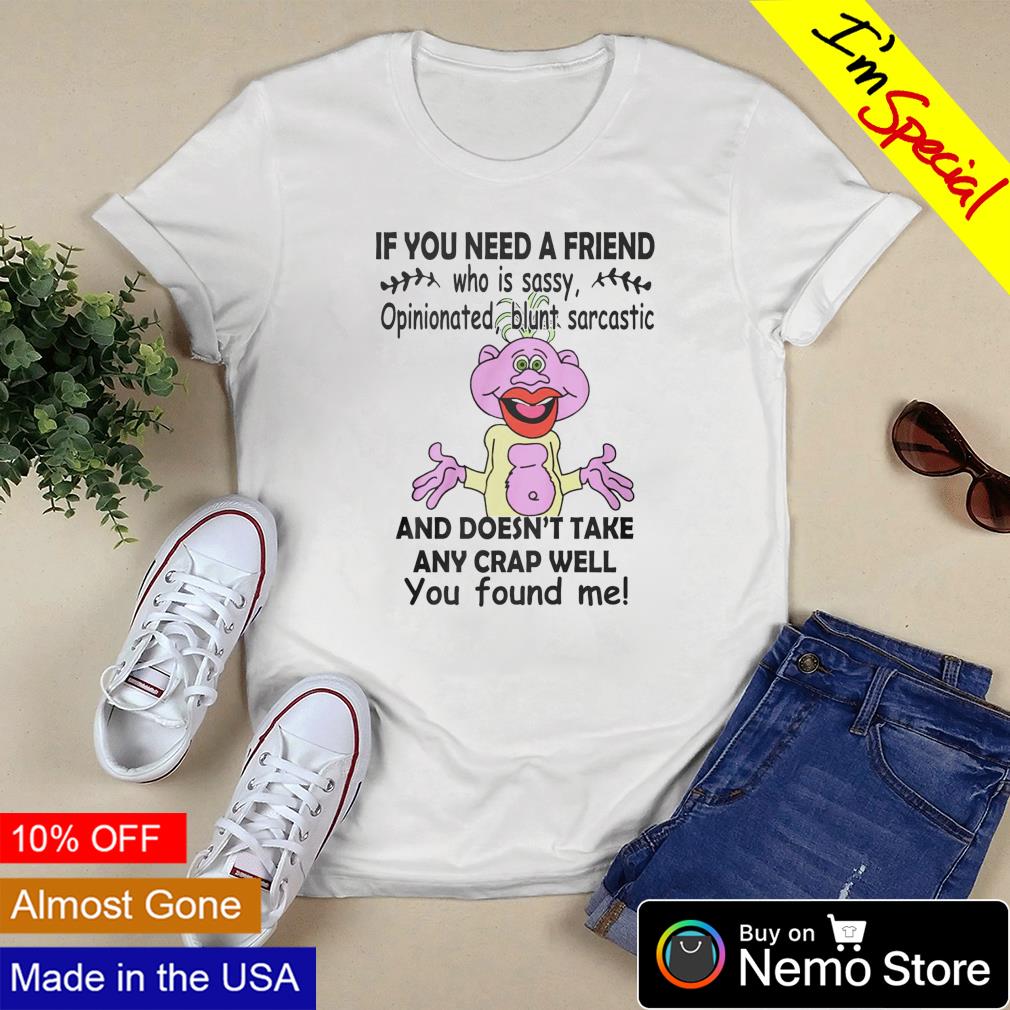 Jeff Dunham Peanut if you need a friend who is sassy - Adult & Kids T-Shirts, Sweatshirts & Hoodies product image 3