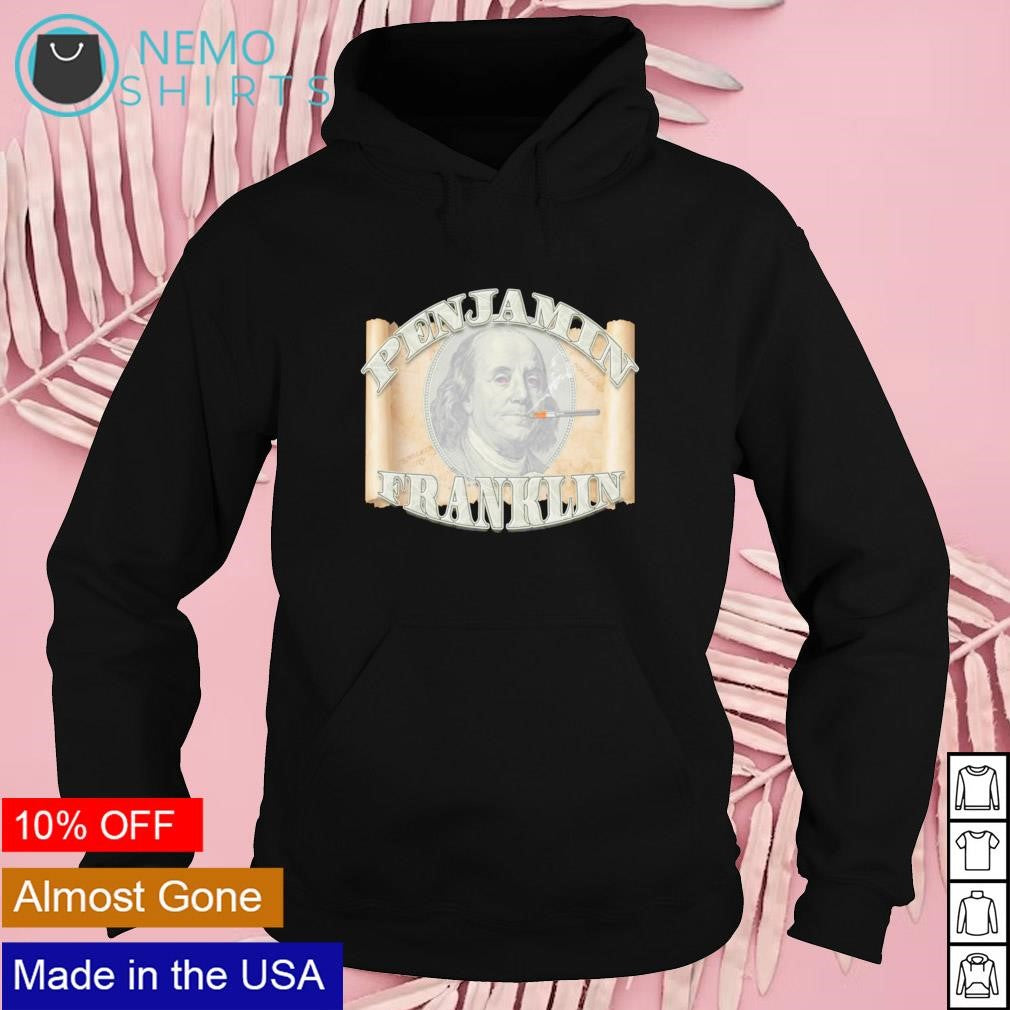 Penjamin Franklin smoke - Adult & Kids T-Shirts, Sweatshirts & Hoodies apparel design preview 2