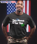 This Meant For You white text blue green stars - Adult & Kids T-Shirts, Sweatshirts & Hoodies apparel design preview 1