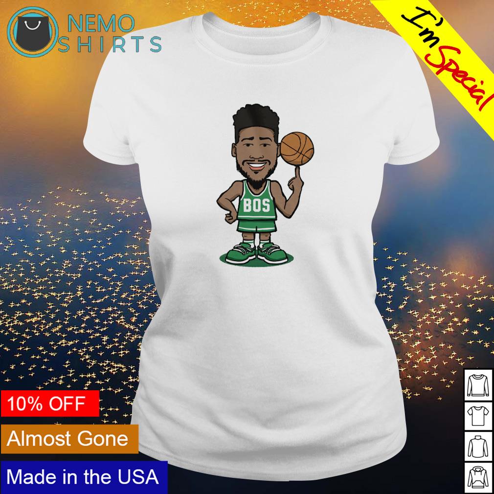 Boston little Jayson Tatum caricature basketball - Adult & Kids T-Shirts, Sweatshirts & Hoodies apparel design preview 3