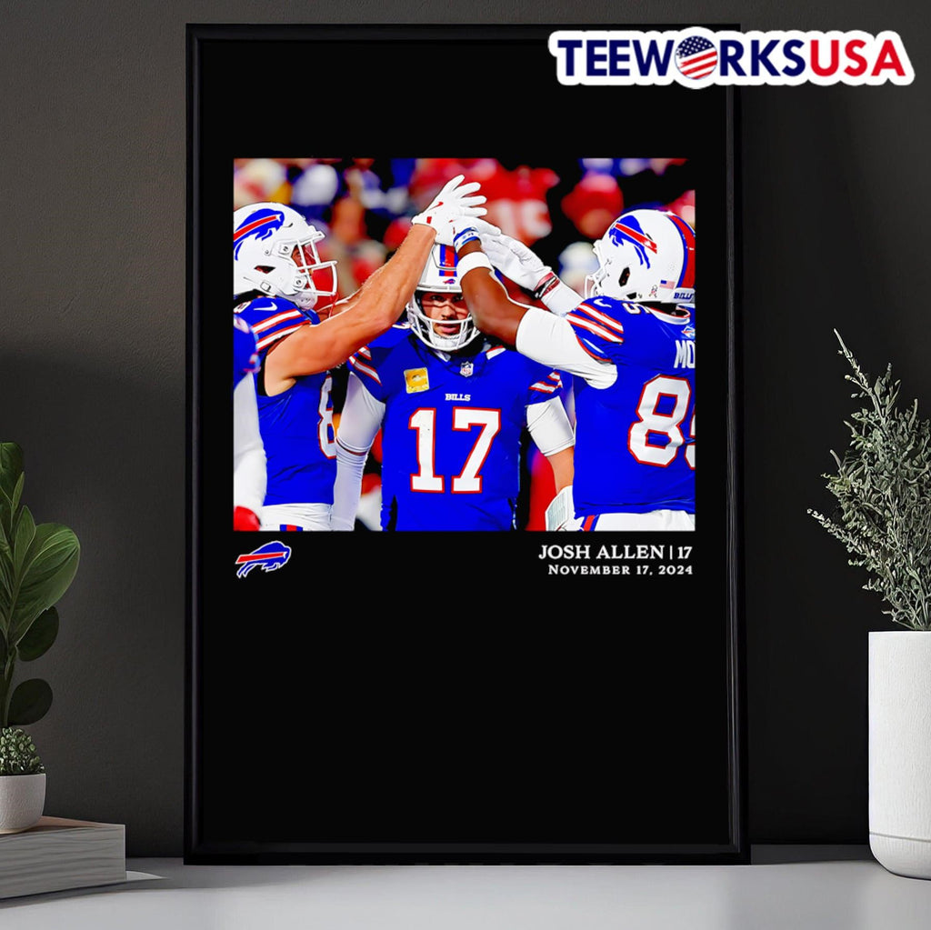 Buffalo Bills Josh Allen Flash Features Week 11 - Adult & Kids T-Shirts, Sweatshirts & Hoodies apparel design preview 5