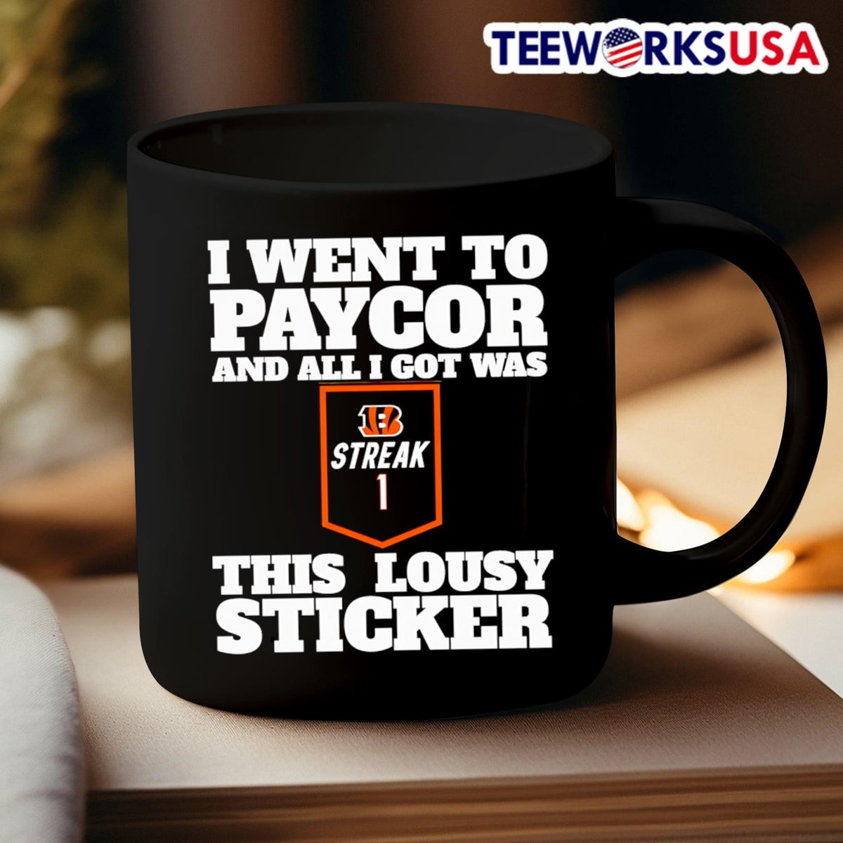 I went to paycor and all got was this lousy sticker - Adult & Kids T-Shirts, Sweatshirts & Hoodies apparel design preview 3
