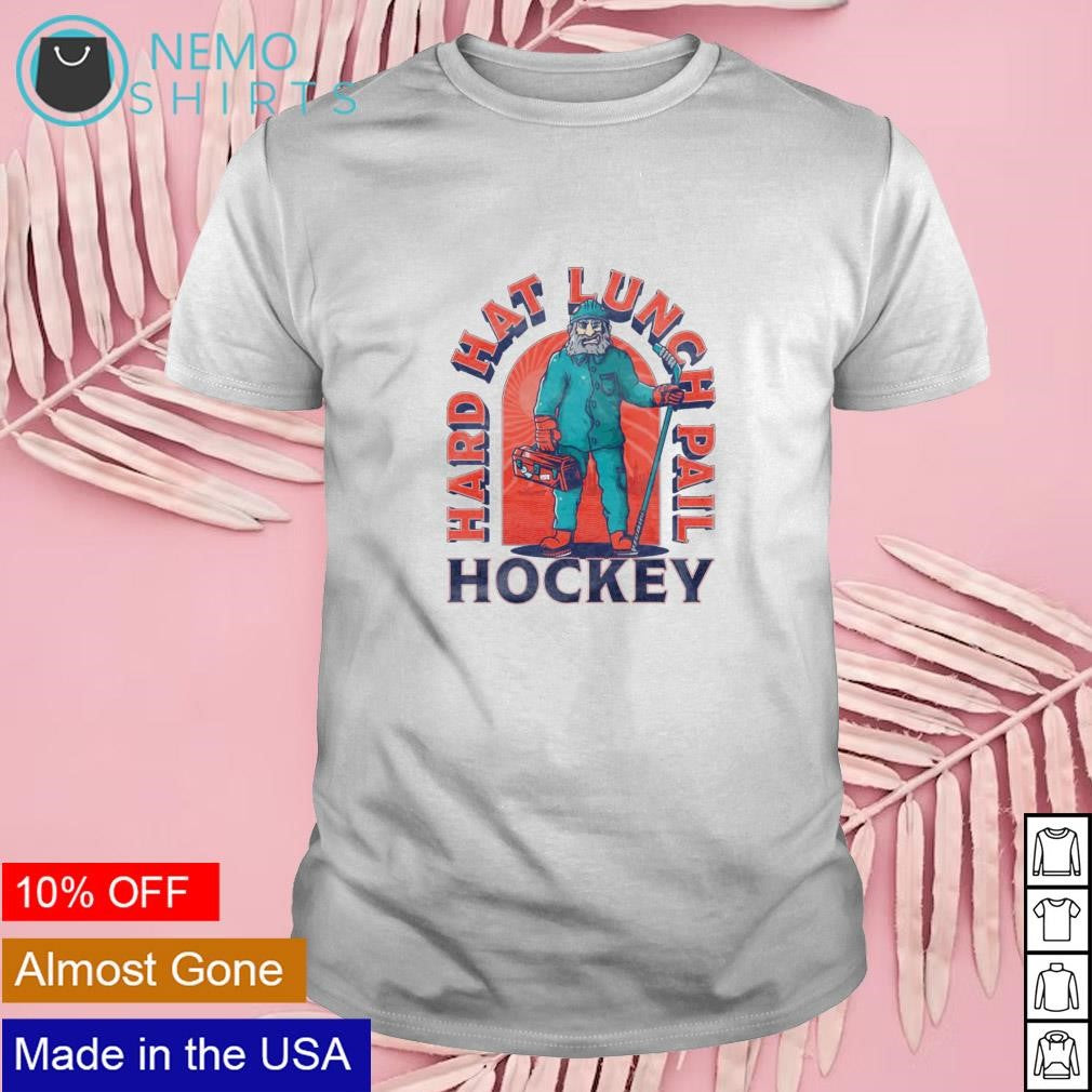 Hard hat lunch pail hockey Islanders Fisherman - Adult & Kids T-Shirts, Sweatshirts & Hoodies apparel design preview 1