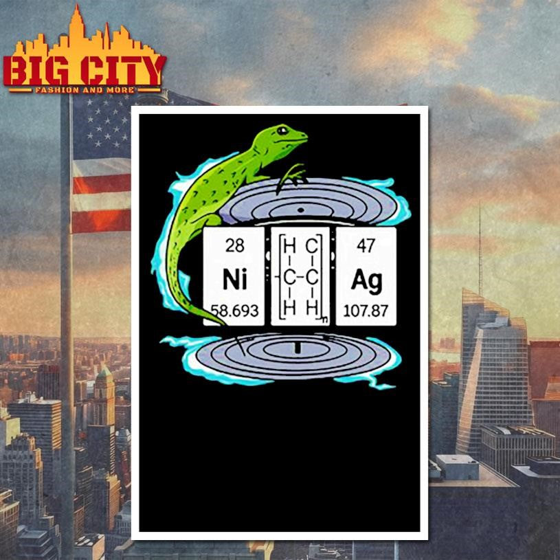 Lizard Chemistry Vinyl Record - Adult & Kids T-Shirts, Sweatshirts & Hoodies apparel design preview 4
