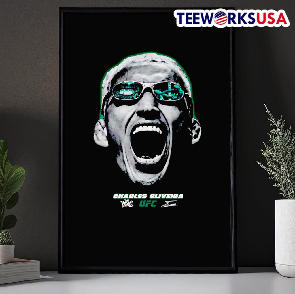 Charles Oliveira Fight Vision - Adult & Kids T-Shirts, Sweatshirts & Hoodies apparel design preview 5
