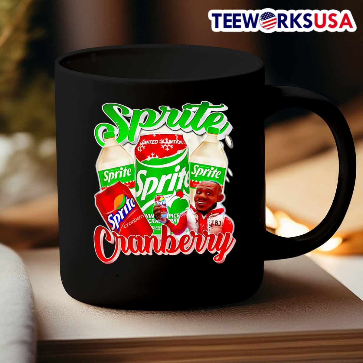 Sprite Cranberry Bron Lebron James - Adult & Kids T-Shirts, Sweatshirts & Hoodies apparel design preview 3
