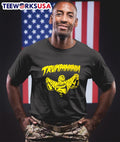Trumpmania Hulk Hogan tear off to reveal Trump - Adult & Kids T-Shirts, Sweatshirts & Hoodies apparel design preview 1