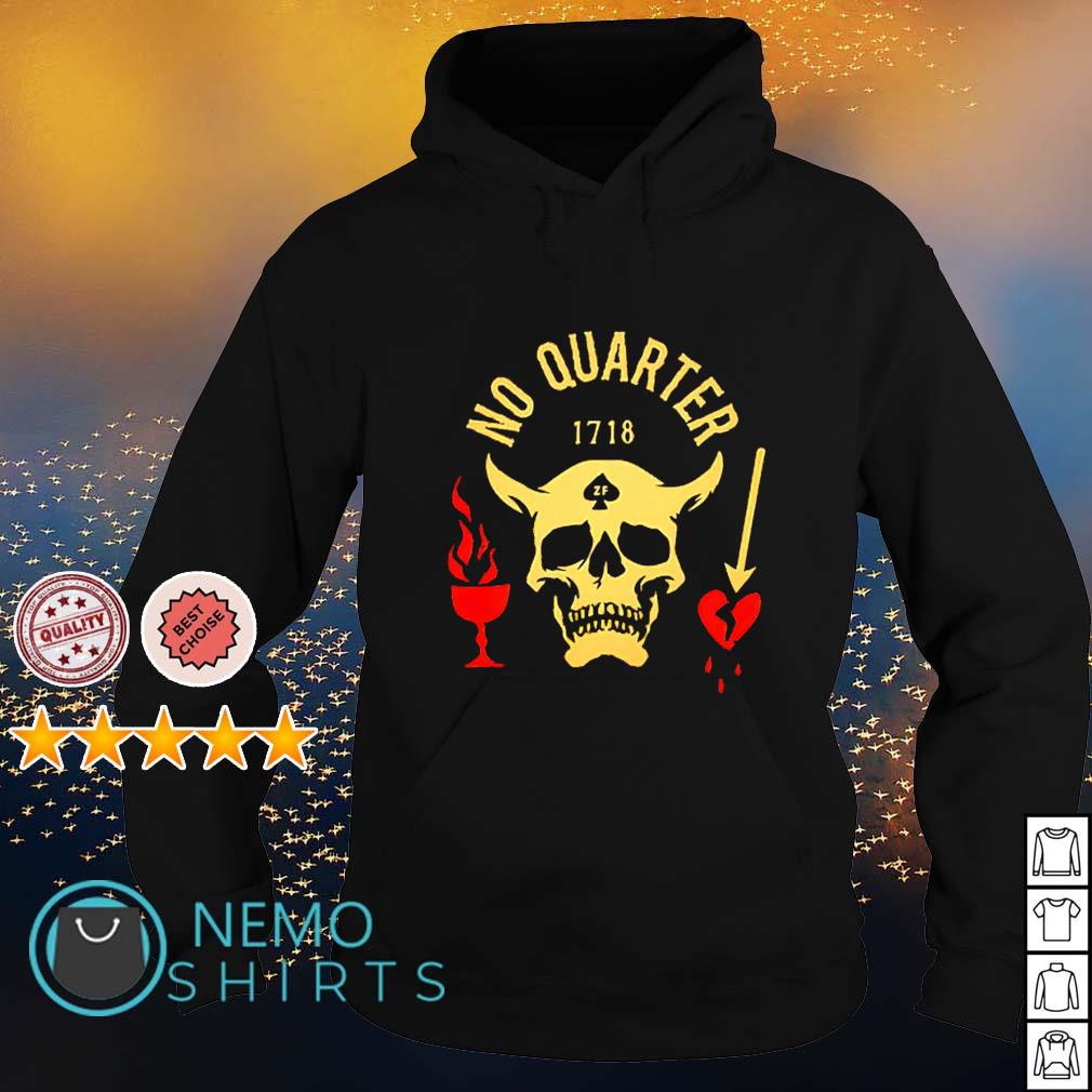 Satan no quarter 1718 - Adult & Kids T-Shirts, Sweatshirts & Hoodies apparel design preview 2