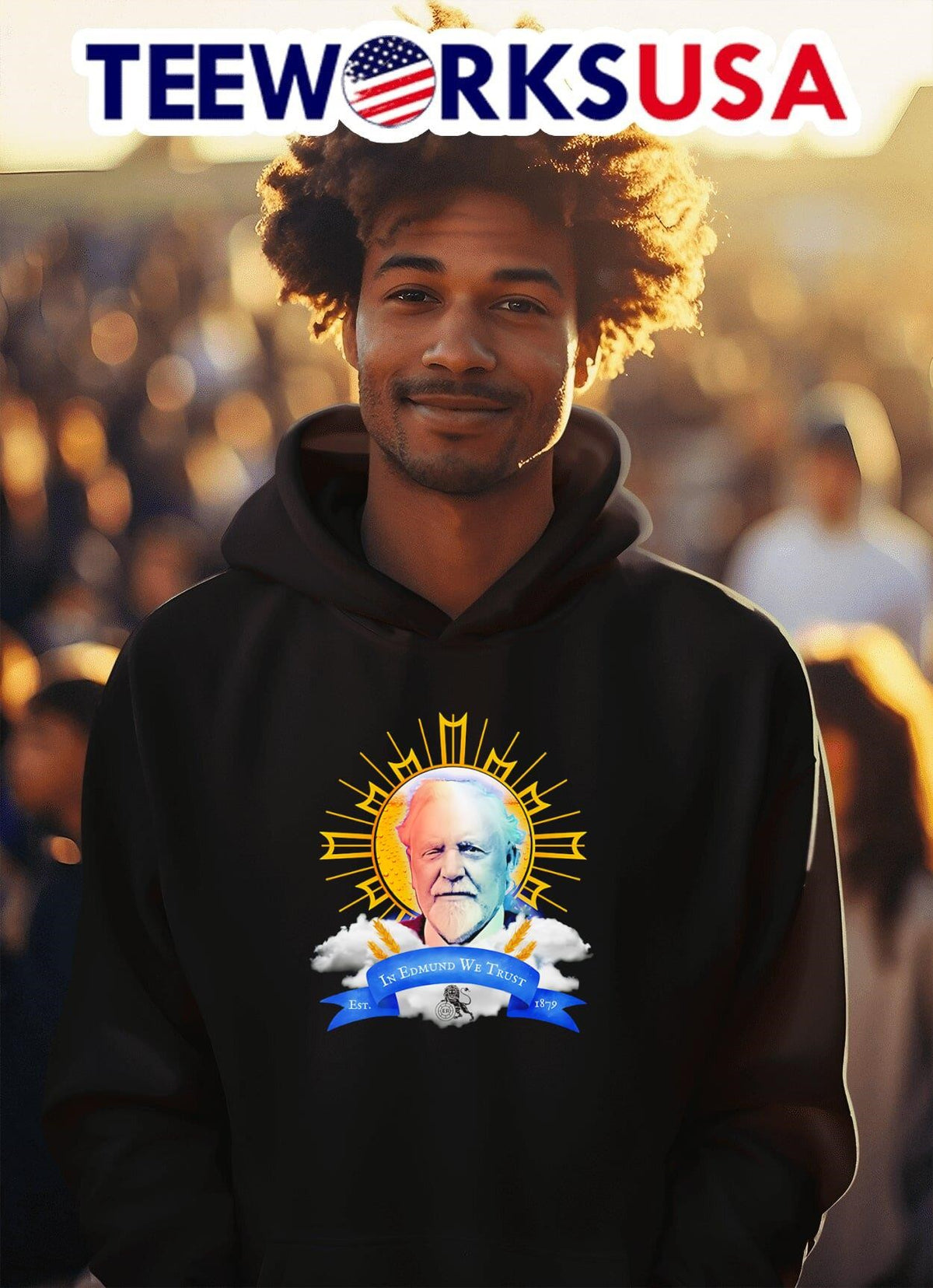 Reschs In Edmund we trust - Adult & Kids T-Shirts, Sweatshirts & Hoodies apparel design preview 2
