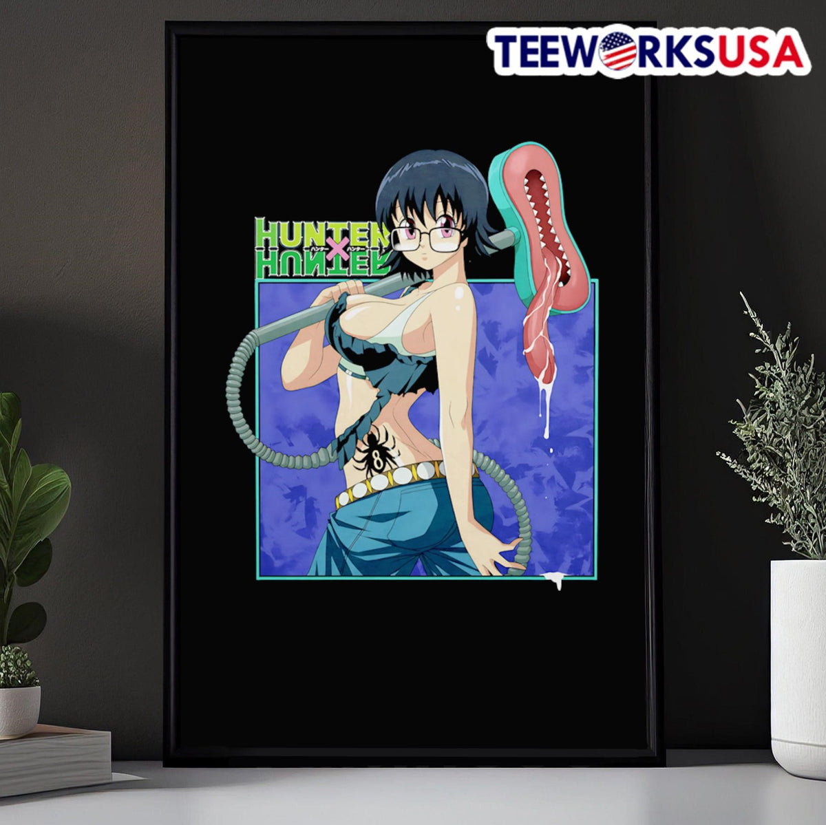 Hunter x Shizuku Murasaki - Adult & Kids T-Shirts, Sweatshirts & Hoodies apparel design preview 5