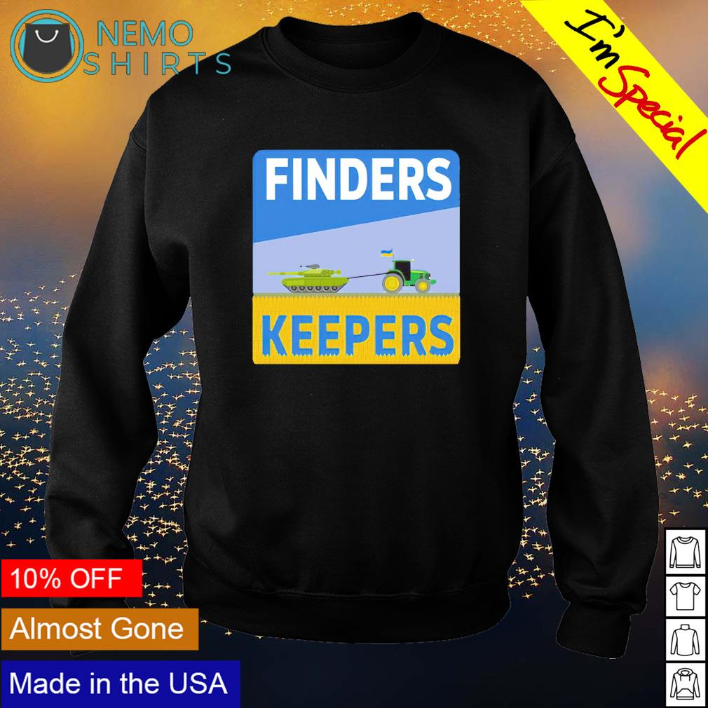 Ukrainian farmers stealing Putin's tanks finders - Adult & Kids T-Shirts, Sweatshirts & Hoodies apparel design preview 4