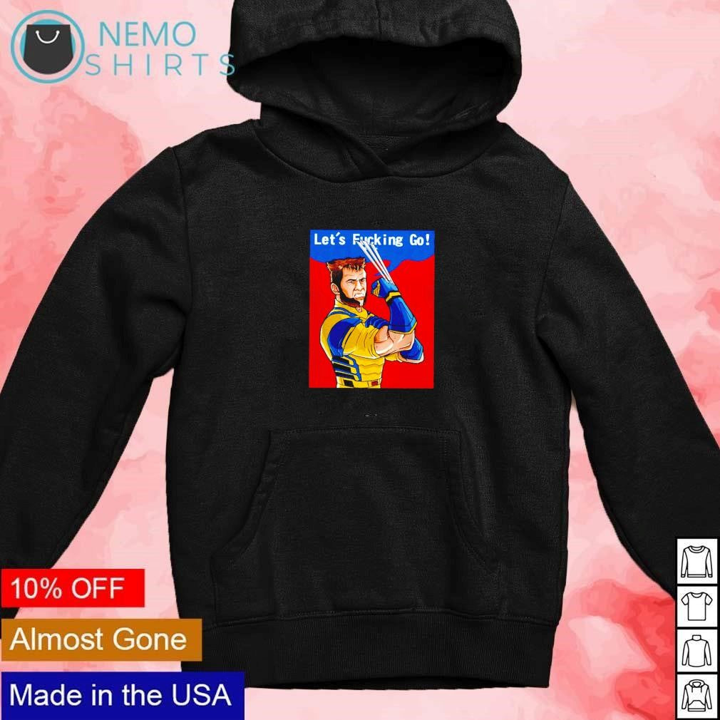 Let's fucking go Wolverine - Adult & Kids T-Shirts, Sweatshirts & Hoodies apparel design preview 2