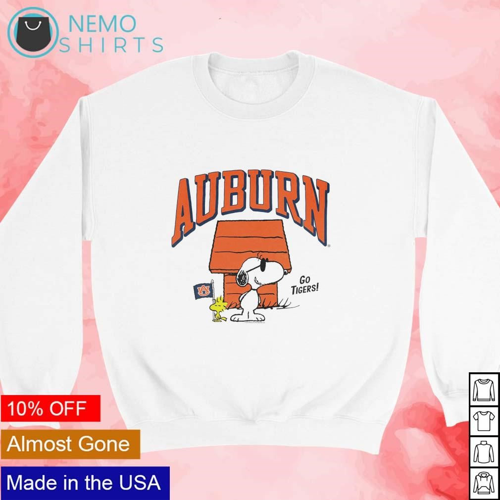 Peanuts Snoopy and Woodstock Auburn go Tigers - Adult & Kids T-Shirts, Sweatshirts & Hoodies apparel design preview 3