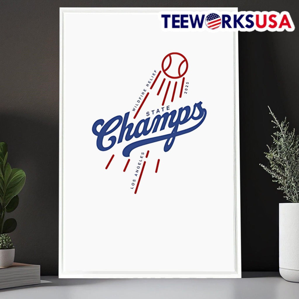 State Champs Wildfire Relief 2025 - Adult & Kids T-Shirts, Sweatshirts & Hoodies apparel design preview 6