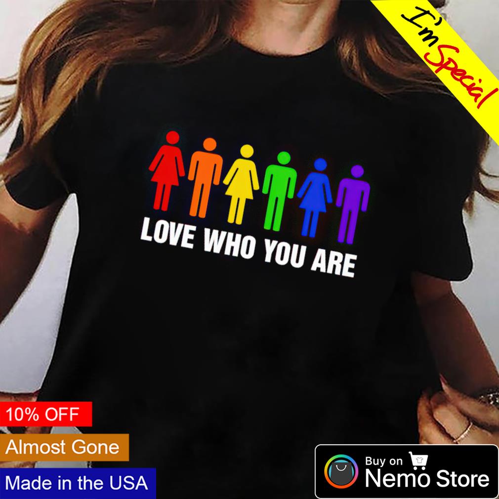 Love who you are LGBT - Adult & Kids T-Shirts, Sweatshirts & Hoodies apparel design preview 2