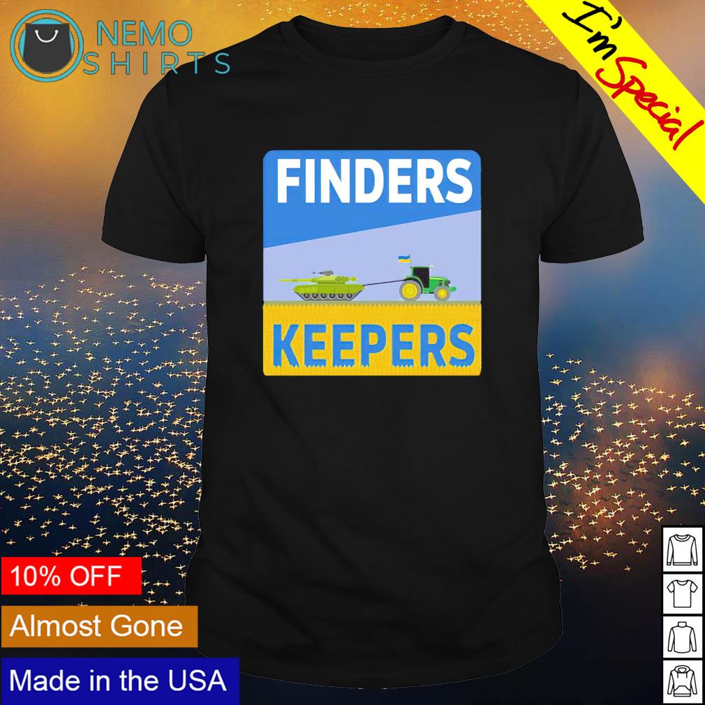 Ukrainian farmers stealing Putin's tanks finders - Adult & Kids T-Shirts, Sweatshirts & Hoodies apparel design preview 1
