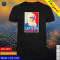 Charles Darwin let's go - Adult & Kids T-Shirts, Sweatshirts & Hoodies apparel design preview 1