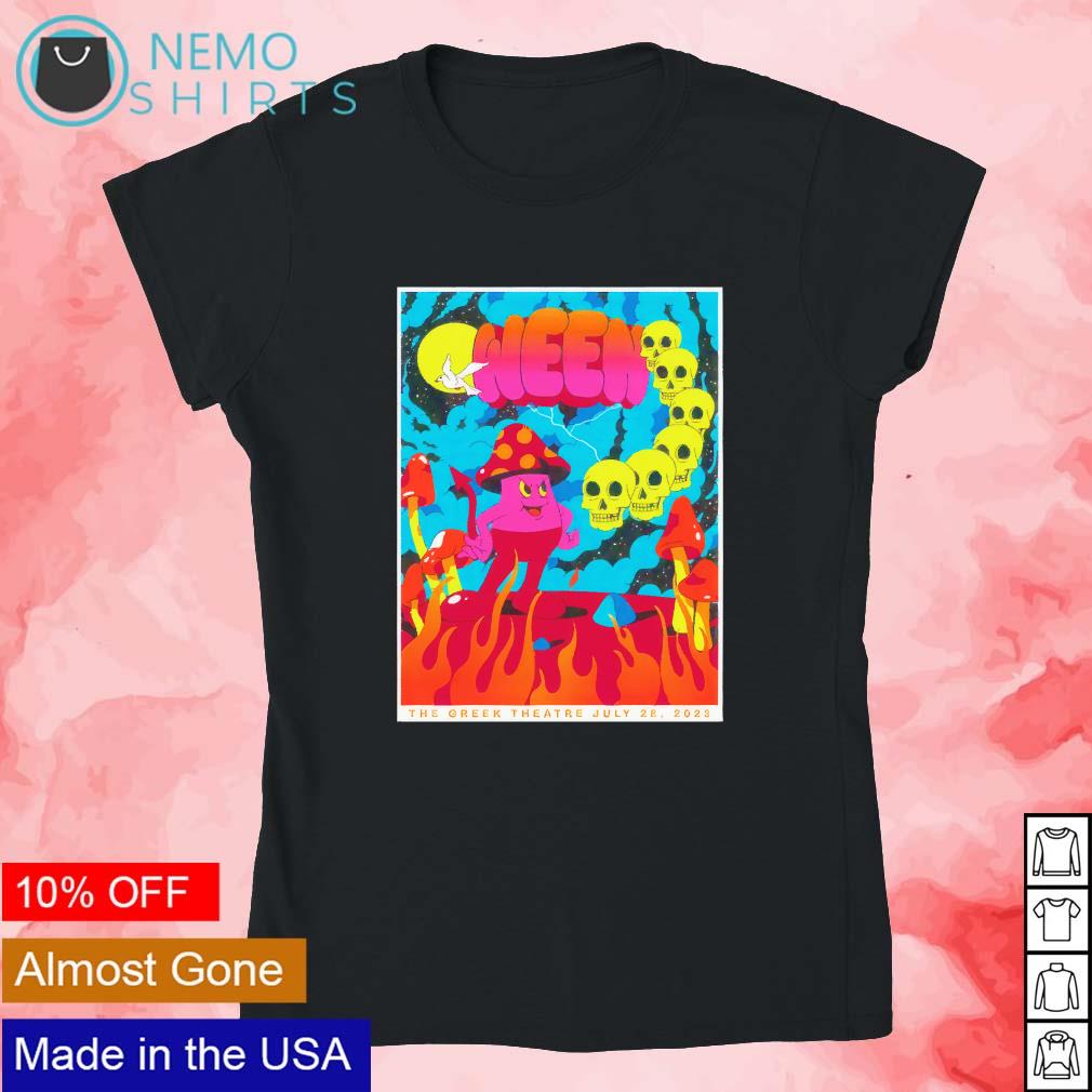 Ween the Greek theatre - Adult & Kids T-Shirts, Sweatshirts & Hoodies apparel design preview 4