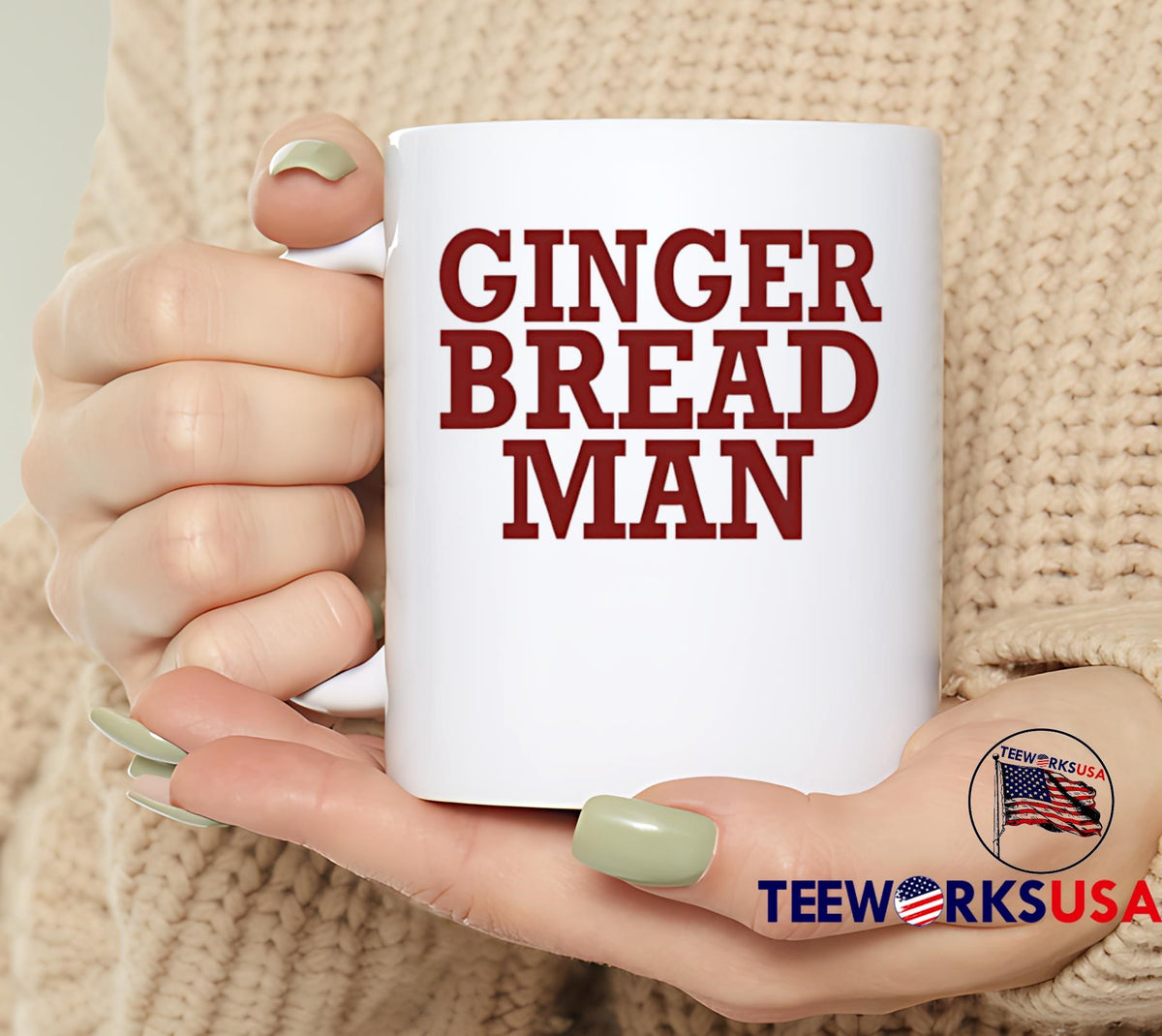 Ginger Bread Man - Adult & Kids T-Shirts, Sweatshirts & Hoodies apparel design preview 6