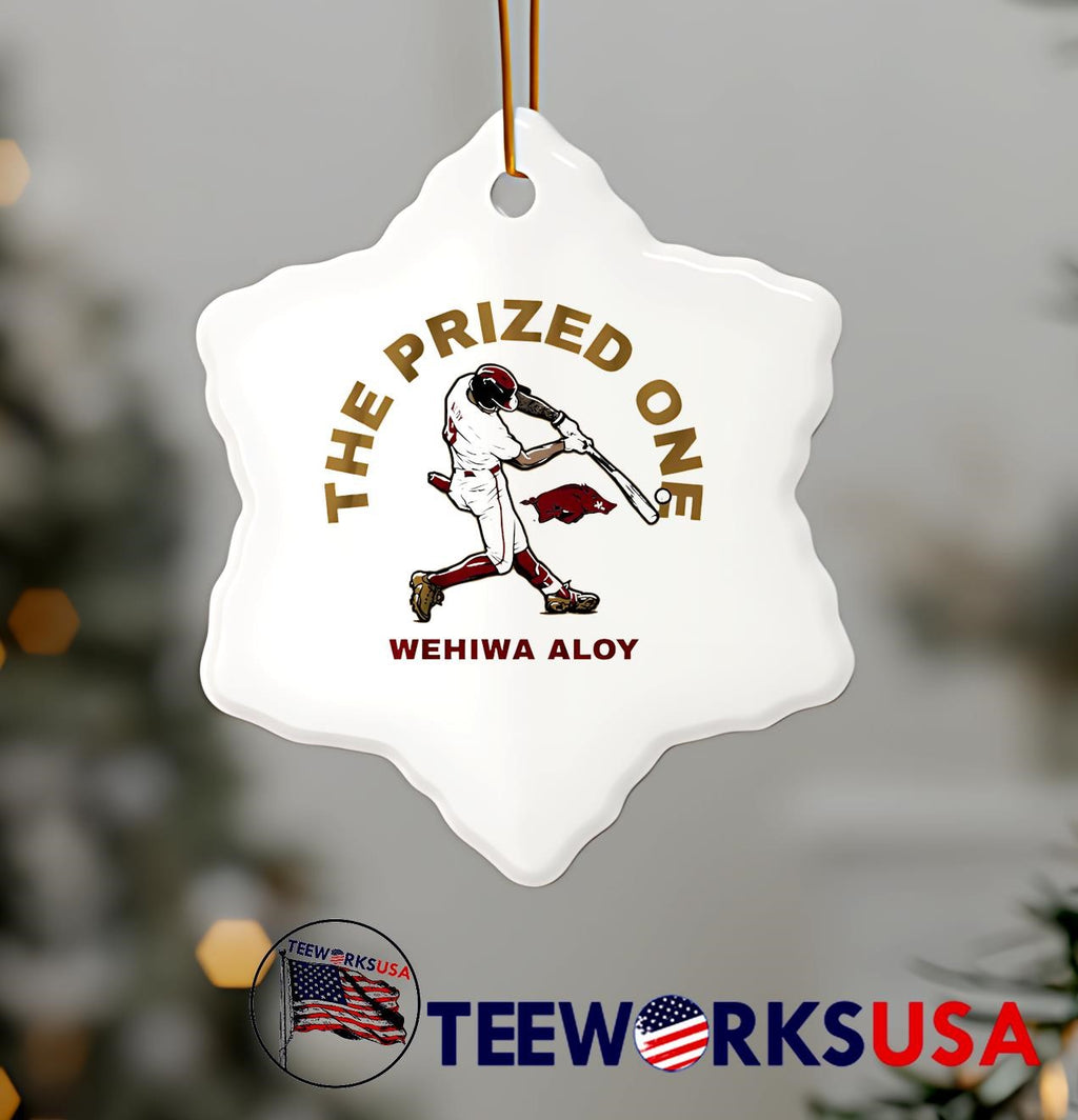 Arkansas Baseball Wehiwa Aloy The Prized One - Adult & Kids T-Shirts, Sweatshirts & Hoodies apparel design preview 7