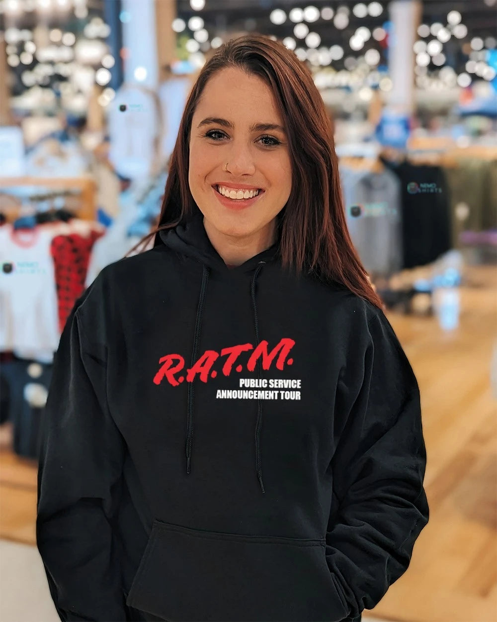 Rage Against the Machine Public Service Announcement - Adult & Kids T-Shirts, Sweatshirts & Hoodies apparel design preview 3