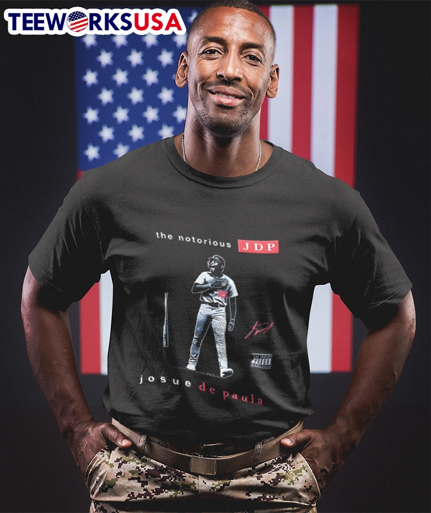 Facing Josue De Paula The Notorious JDP - Adult & Kids T-Shirts, Sweatshirts & Hoodies apparel design preview 1