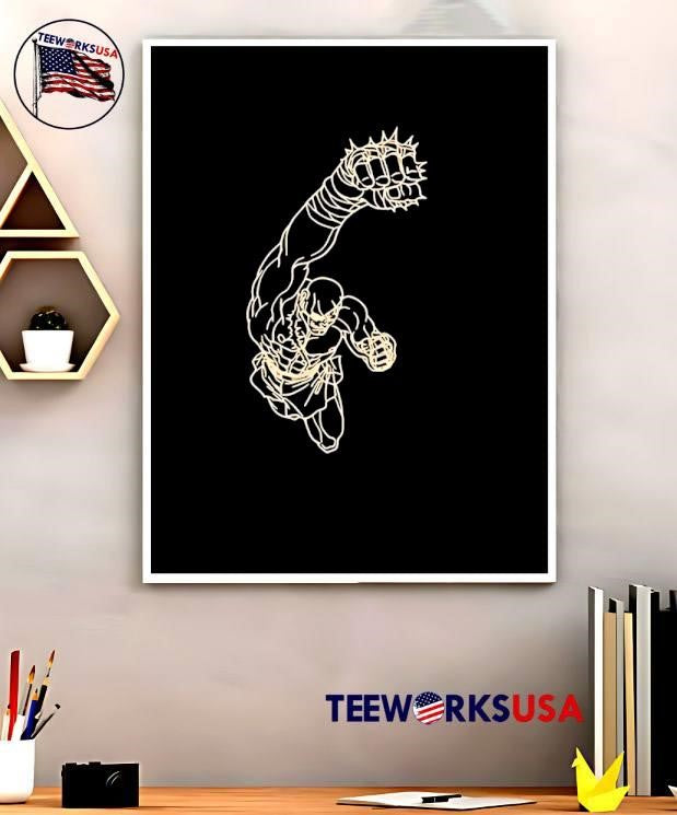 Fighter Tiger Uppercut - Adult & Kids T-Shirts, Sweatshirts & Hoodies apparel design preview 5
