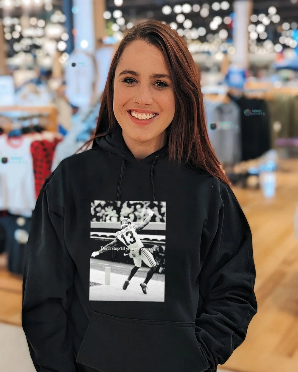 Odell Beckham Jr don't stop 'til you get enough - Adult & Kids T-Shirts, Sweatshirts & Hoodies apparel design preview 4