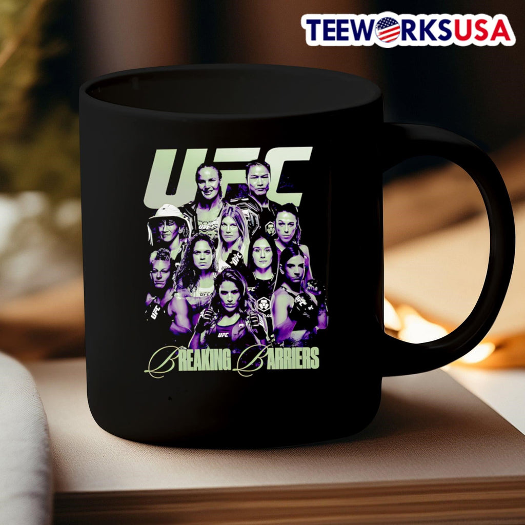 UFC Breaking Barriers Premium - Adult & Kids T-Shirts, Sweatshirts & Hoodies apparel design preview 3