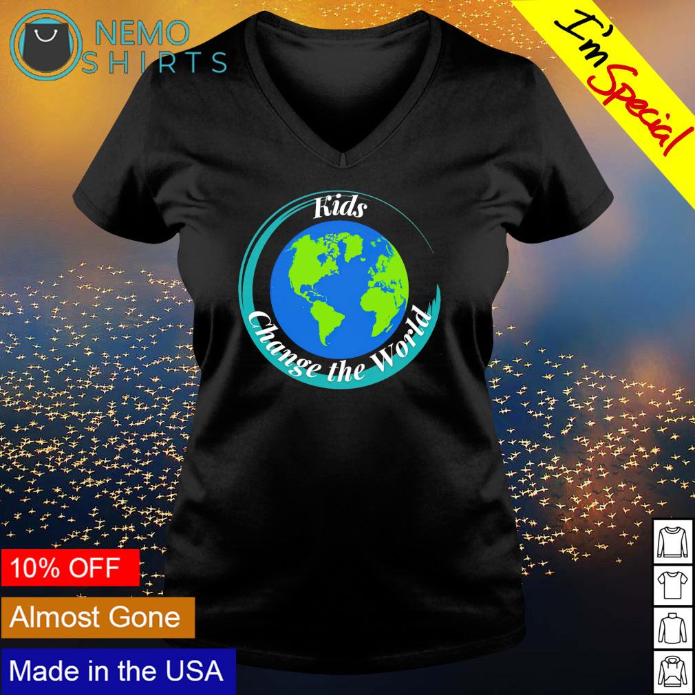 Kids change the world - Adult & Kids T-Shirts, Sweatshirts & Hoodies apparel design preview 5
