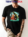 Pike Strike Skeleton - Adult & Kids T-Shirts, Sweatshirts & Hoodies apparel design preview 1