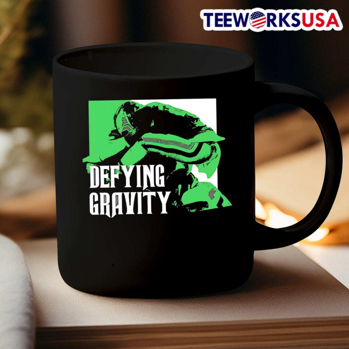 Defying gravity Saquon Barkley - Adult & Kids T-Shirts, Sweatshirts & Hoodies apparel design preview 3